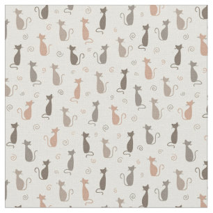 Cute Cats Fabric