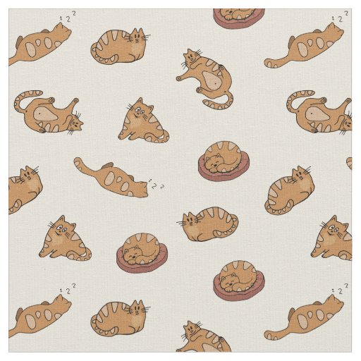 Cute Cats Fabric