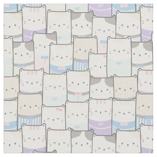 Cute Cats Fabric