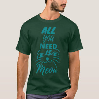 cute cats face T-Shirt