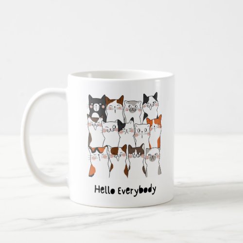 Cute Cats Funny Coffee Mug