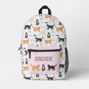 Cute Cats Girls Backpack