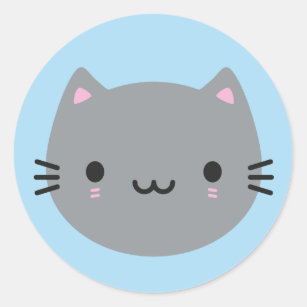 Kawaii Cute Cat Sticker Set Pastel Kitty 5.5x5.5 – The Japanese Bar