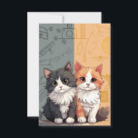 Cute Cats Invitation<br><div class="desc">Cute Cats</div>