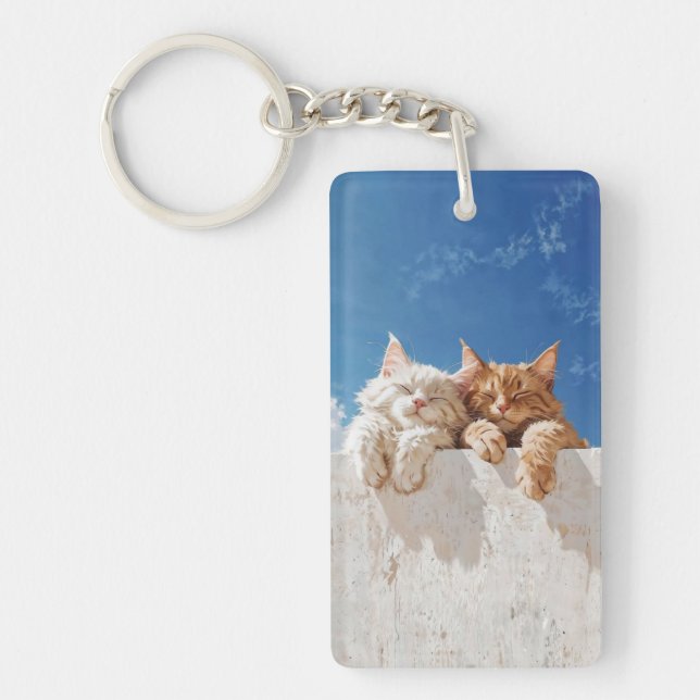 Cute Cats Keychain (Front)
