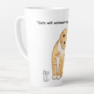 cute cats latte mug