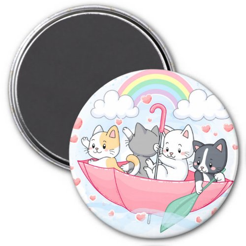 Cute Cats Magnet