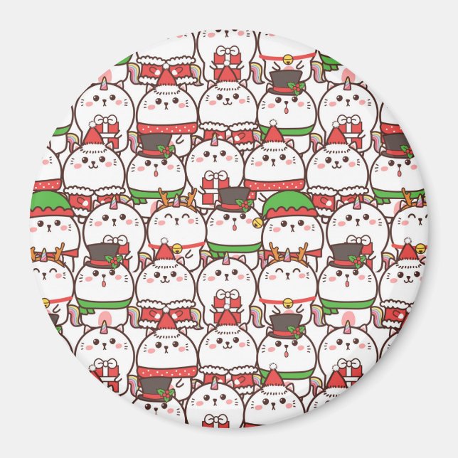 Cute Cats Magnet (Front)