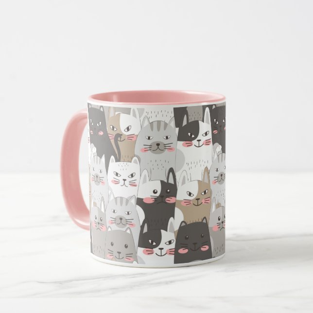 Cute Cats Mug (Front Left)