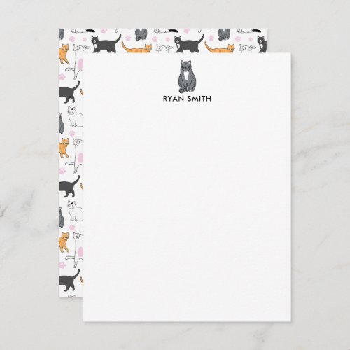 Cute Cats Note Card