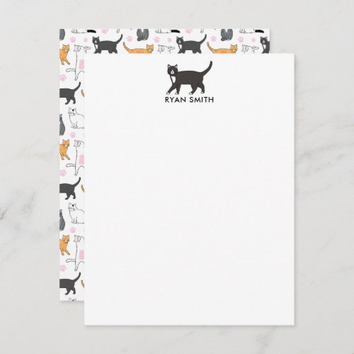 Cute Cats Note Card