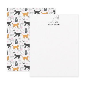 Cute Cats Note Card