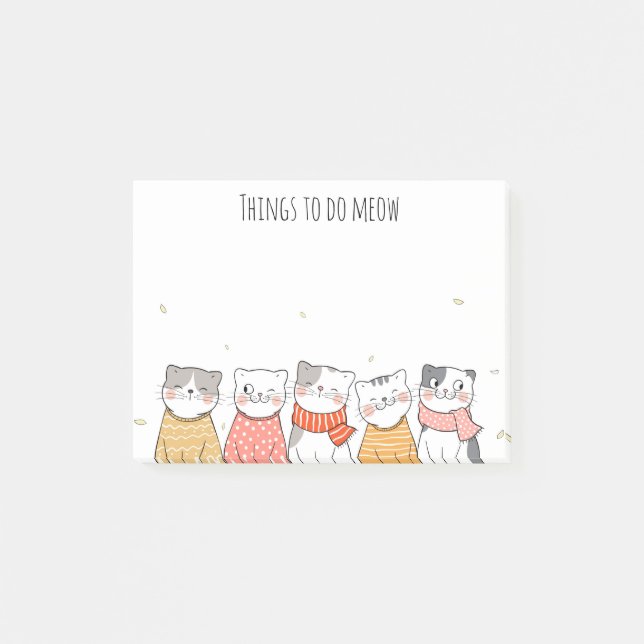 Cute Cats Notes (Front)