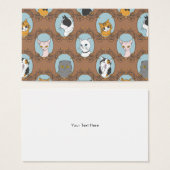 Cute Cats Pattern (Front & Back)