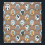 Cute Cats Pattern Bandana<br><div class="desc">Cute Cats Pattern</div>
