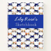 Sketchbook for kids notebook, Zazzle