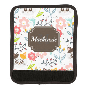 Cute Cats Pattern Luggage Handle Wrap