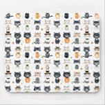 Cute Cats Pattern Mousepad