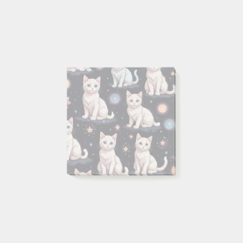 Cute Cats Pattern  Post_it Notes
