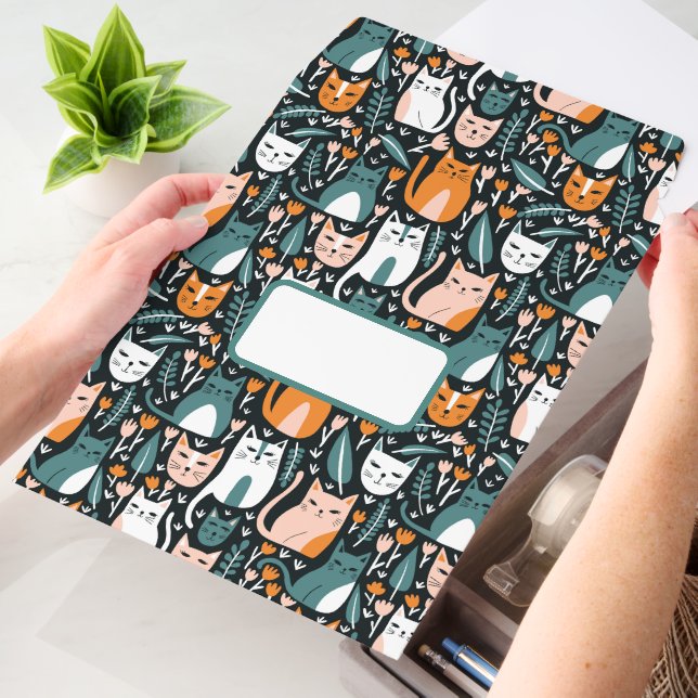 Cute Cats Pattern Shipping Envelope Mailer (Desk)