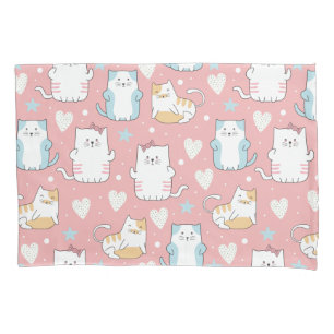 Cute Cats Pillow Case