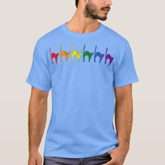 Cute Cats Rainbow Flag T-Shirt