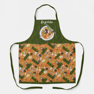 Cute Cats Ramen Noddles Apron