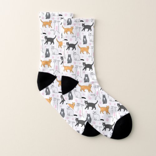 Cute Cats Socks
