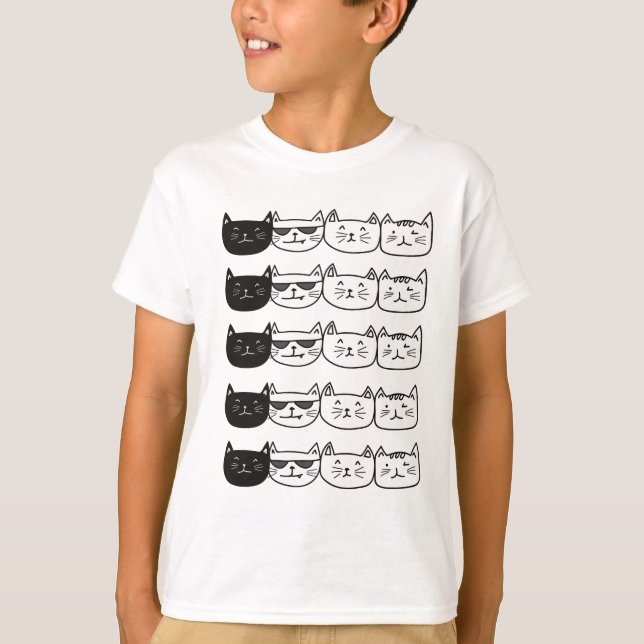 Cute cats T-Shirt (Front)