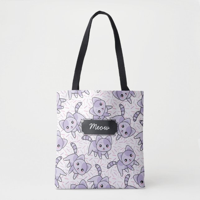 Cute Cats Tote Bag (Front)
