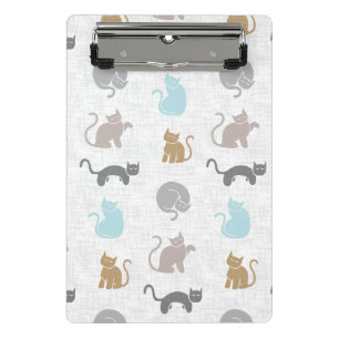 Cute Cats, Urban Color Palette Mini Clipboard