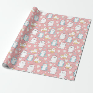 Cute Cats Wrapping Paper