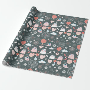 Cute Cats Wrapping Paper