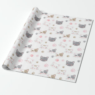 Cute Cats Wrapping Paper