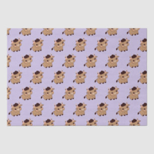 Cute Cattle pattern Tissue Paper