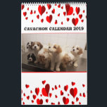 Cute Cavachons Calendar<br><div class="desc">Cute Cavachon Calendar 2019 is the perfect gift for the Cavachon lover or any dog lover. Cavalier King Charles Spaniel and the Bichon make beautiful puppies.</div>