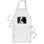 Cute Cavalier King Charles Spaniel Long Apron