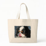 Cute Cavalier Spanial Dog  Canvas Bag