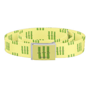 Cute celery sticks trio cartoon vegetables belt