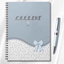Cute Cello Lesson Journal & Practice Notebook