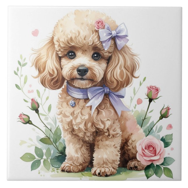 Cute Ceramic Tile (Front)