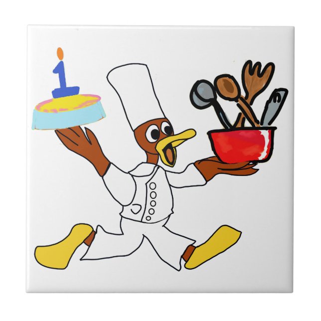 Cute Ceramic Tile (Front)