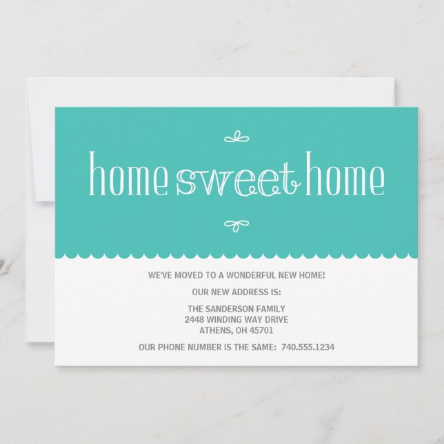 Cute Change of Address Announcement (Front)