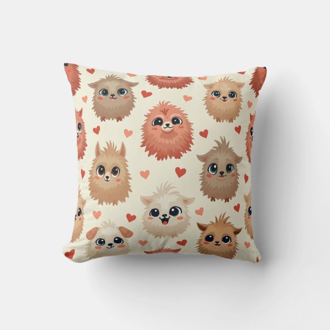 Cute character cushion (Front)