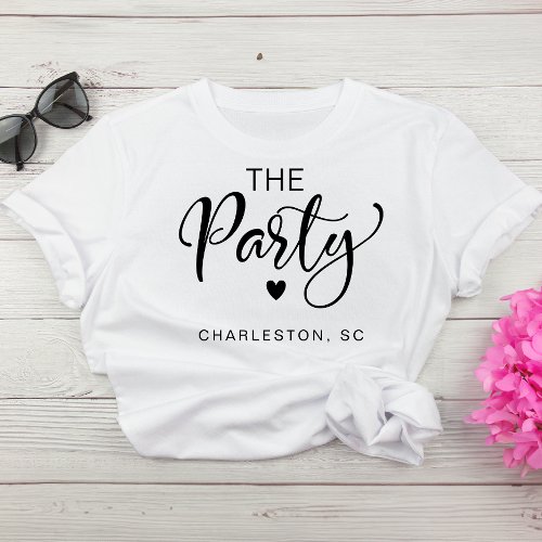 Cute Charleston Bachelorette Party T_Shirt