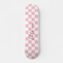 Cute Checkerboard Pattern Pink