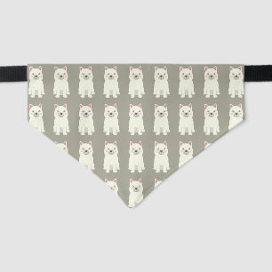Cute Cheeks French Bulldog Pet Bandana Collar