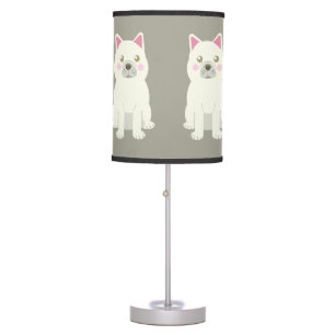 Cute Cheeks French Bulldog Table Lamp