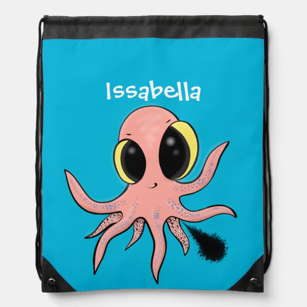 Drawstring pouch Octopus