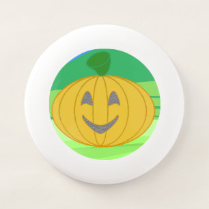 Cute Cheerful Harvest Pumpkin Orange Wham-O Frisbee